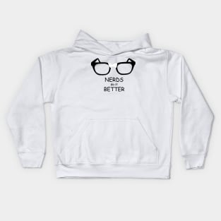 Nerds Do It Better Kids Hoodie